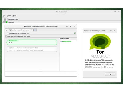 tor messenger join greyed out