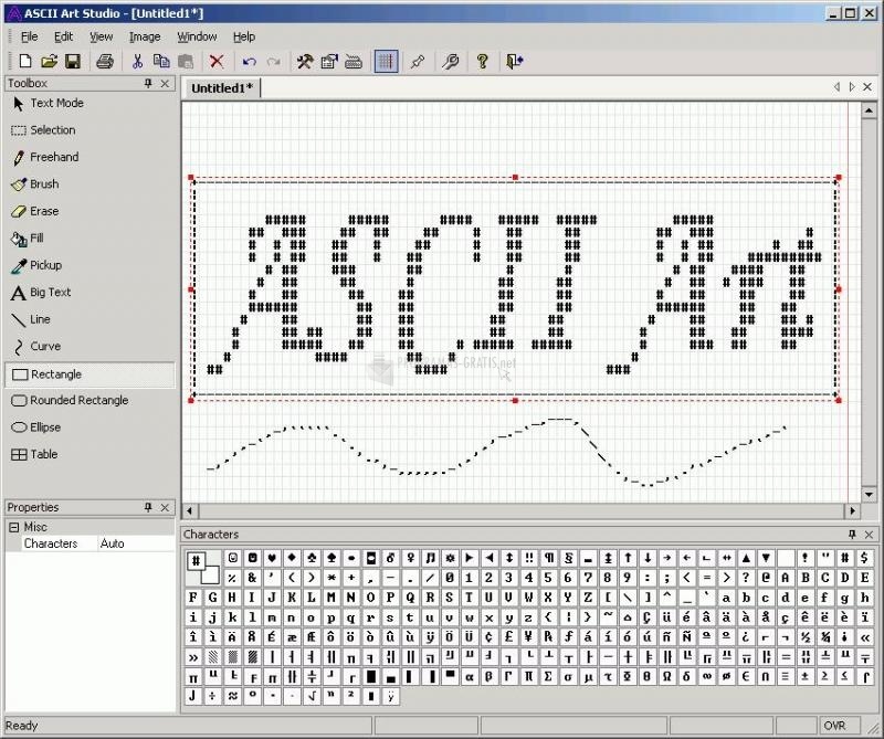 screenshot-Torch Soft ASCII Art Studio-1