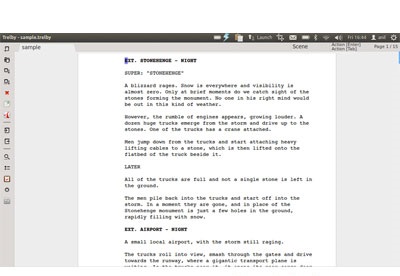 Free screenwriting program mac