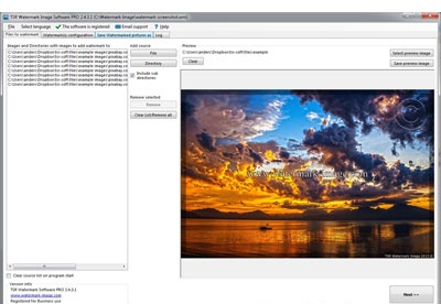 tsr watermark image software pro safe