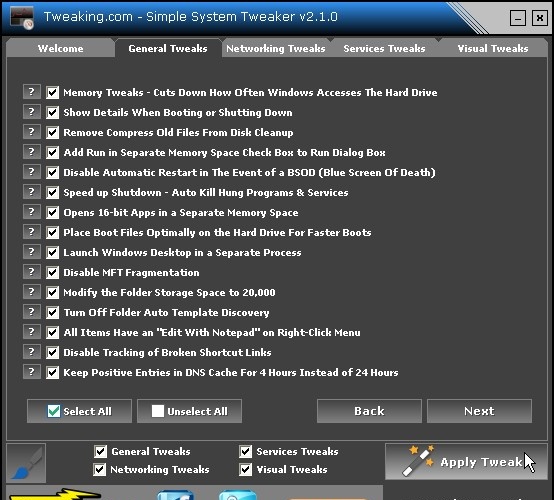 screenshot-Tweaking.com Simple System Tweaker-1