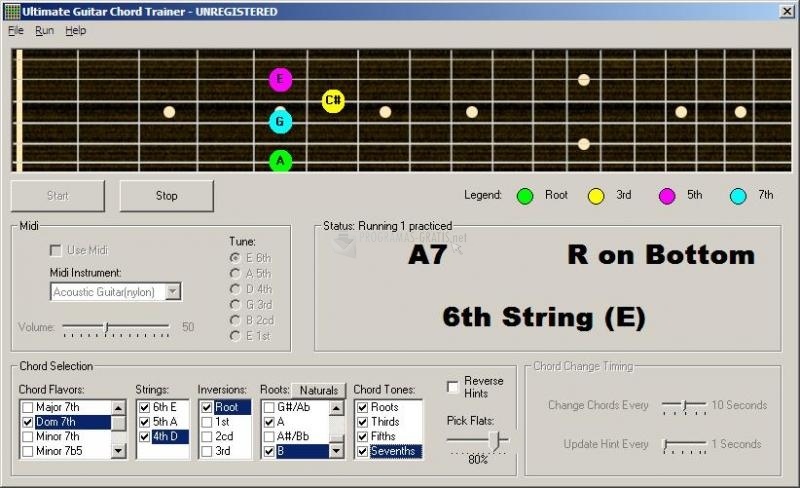 screenshot-Ultimate Guitar Chord Trainer-1