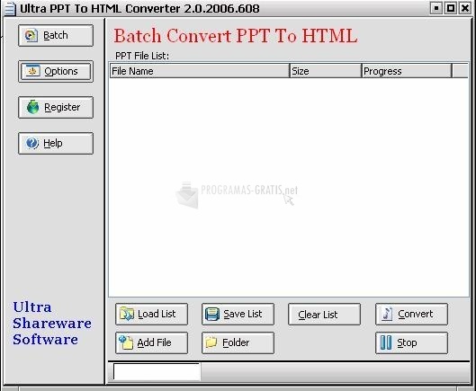screenshot-Ultra PPT To HTML Converter-1