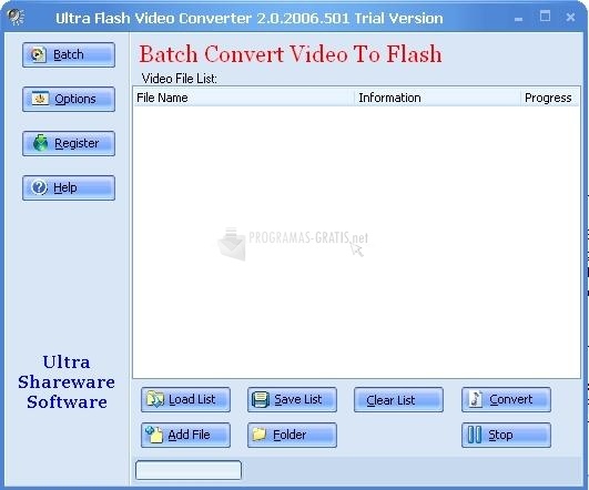 screenshot-Ultra Video To Flash-1