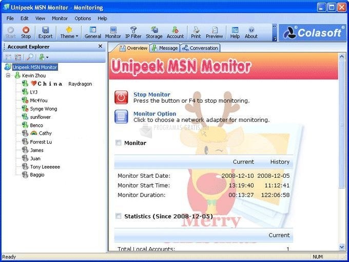 screenshot-Unipeek MSN Monitor-1