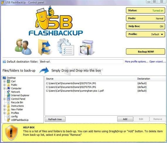 usb backup software free