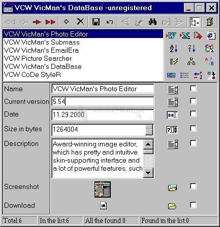 screenshot-VCW VicMan's DataBase-1