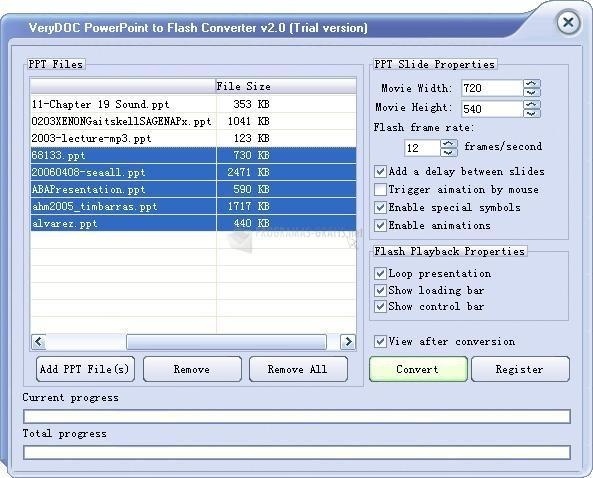 screenshot-VeryDoc PowerPoint to Flash Converter-1
