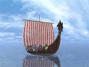 screenshot-Viking Boat Screensaver-1