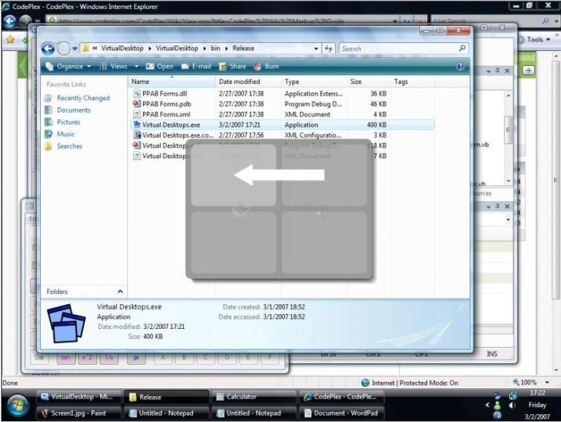 virtual screen manager
