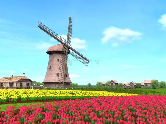 screenshot-Windmill 3D Screensaver-1