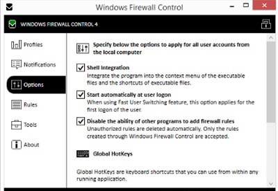 windows firewall control software