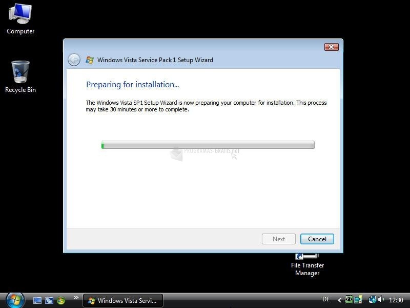 screenshot-Windows Vista Service Pack 1 RC-1