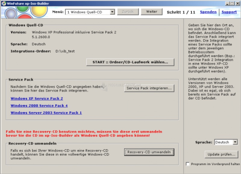 screenshot-WinFuture XP-ISO-Builder-1