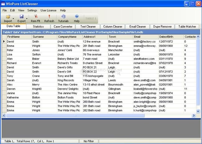 screenshot-WinPure List Cleaner Pro Vista-1