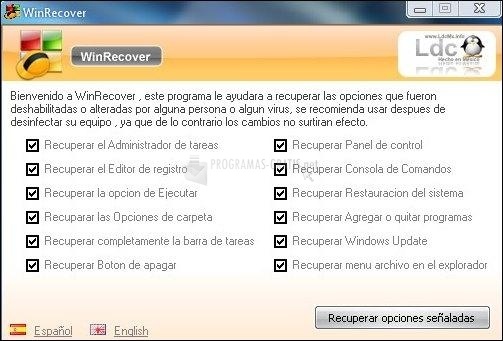 screenshot-WinRecover-1