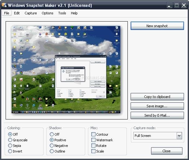 download the new version for windows WinSnap 6.0.9