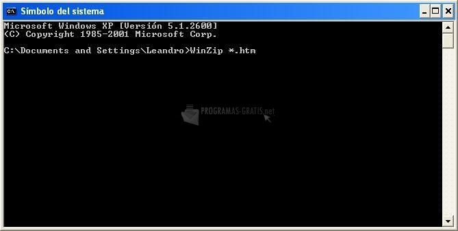 screenshot-WinZip Command Line Add-on-1