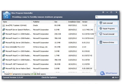 Wise Program Uninstaller 3.1.5.259 for windows instal free