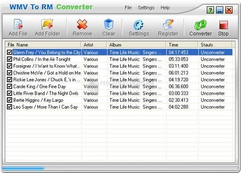 screenshot-WMV To RM Converter-1