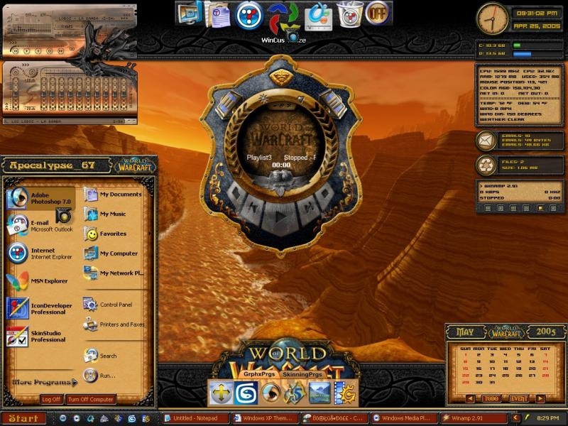 screenshot-World of Warcraft Theme-1