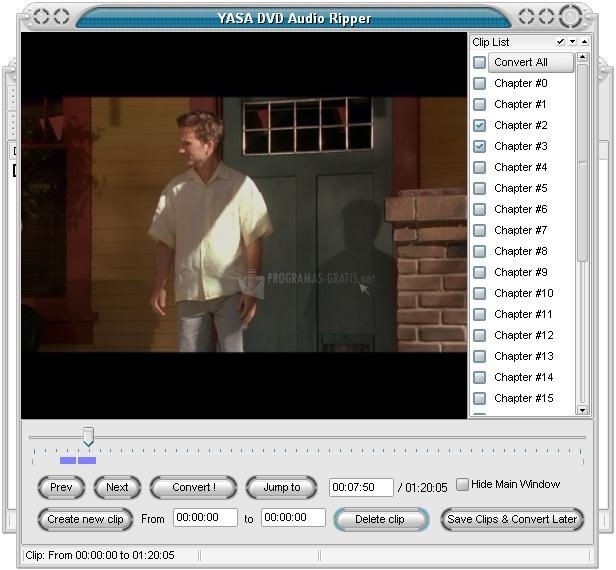 screenshot-YASA DVD Audio Ripper-1