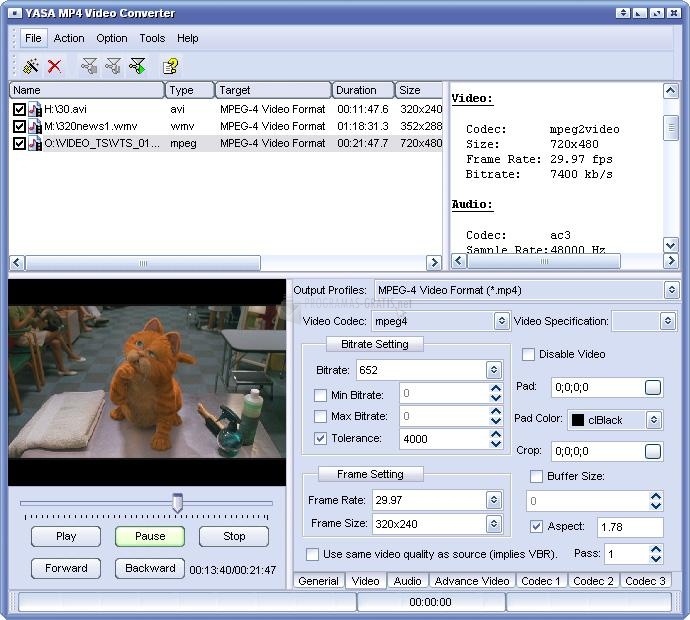 screenshot-Yasa MP4 Video Converter-1