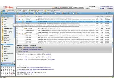 reinstall zimbra desktop