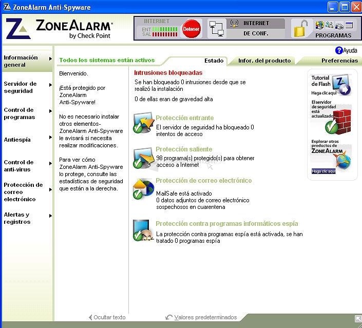 screenshot-ZoneAlarm Anti-Spyware-1