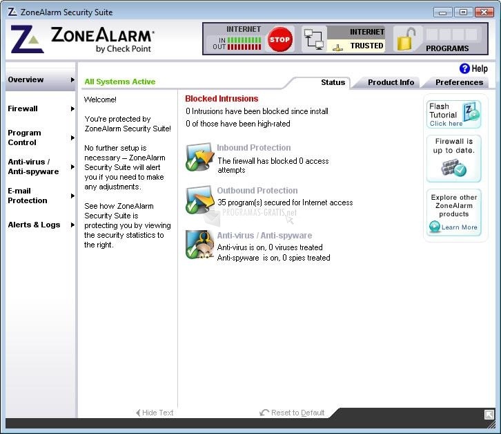 screenshot-ZoneAlarm Internet Security Vista-1